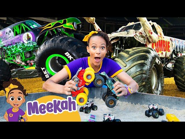 Meekah's Epic Monster Truck Showdown | Educational Videos for Kids | Blippi & Meekah Kids TV