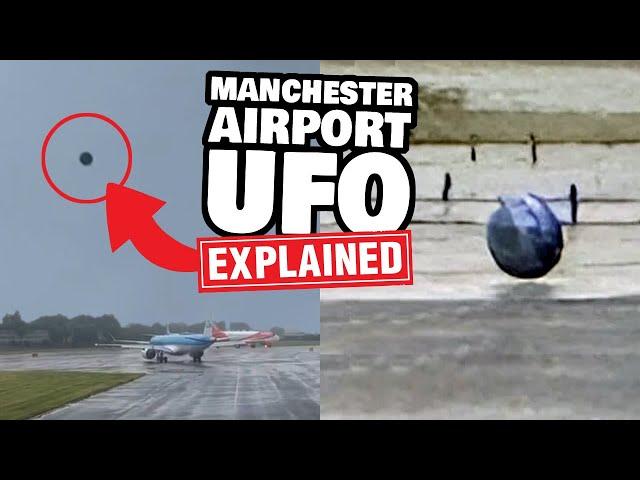 BREAKING: Viral UAP Sphere Captured at Manchester Airport by Pilot !!