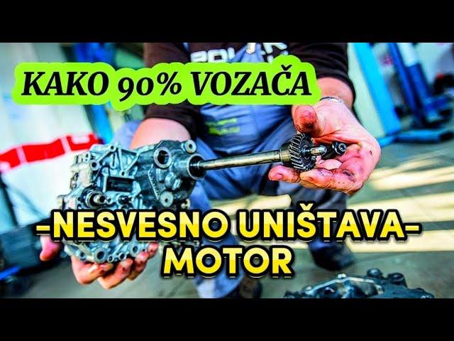 Kako 90% vozaca NESVESNO unistava motor!