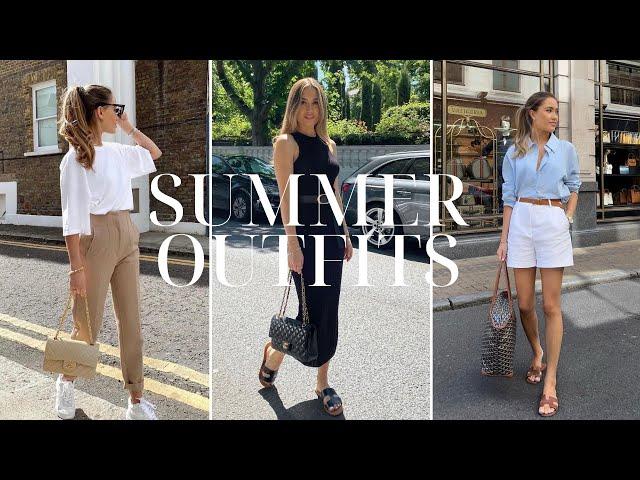 SUMMER CAPSULE WARDROBE | 12 OUTFITS | Easy, effortless and chic | Kate Hutchins