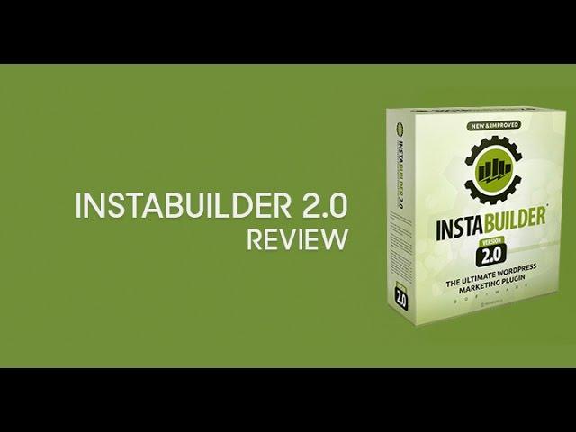 InstaBuilder 2.0 Review Drag and Drop Wordpress Builder TechZouk.com