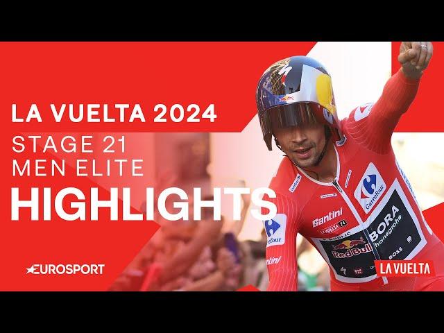 LA VUELTA CHAMPION IS CROWNED!  | La Vuelta a España Stage 21 Highlights | Eurosport Cycling