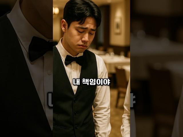 큰손 할아버지가 레스토랑에 갔는데
