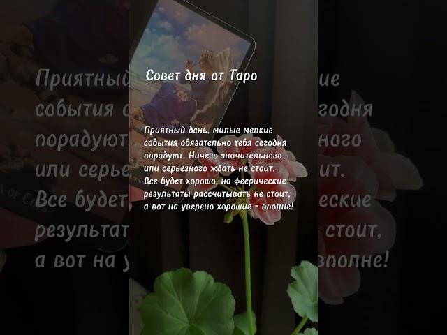 🃏 Совет на день от Таро
