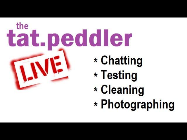 TatPeddler Live - eBay/Etsy Photography Session & Chat