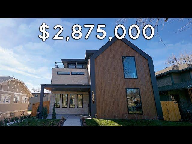 INSIDE A BRAND NEW $3M DREAM HOME WITH AN A.D.U. IN A POPULAR DENVER NEIGHBORHOOD | MUST WATCH!!