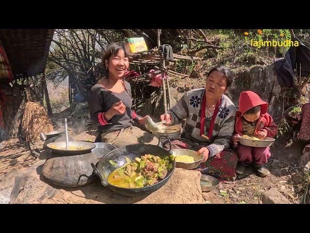 one of the best food in winter || lajimbudha ||