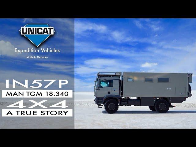 UNICAT Expedition Vehicle IN57 Confort X - MAN TGM 18.340 4X4