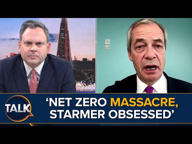 Nigel Farage: 'Net Zero Industrial Massacre' | 'Ukraine Is Corrupt' | 'Rupert Lowe Is Wrong'