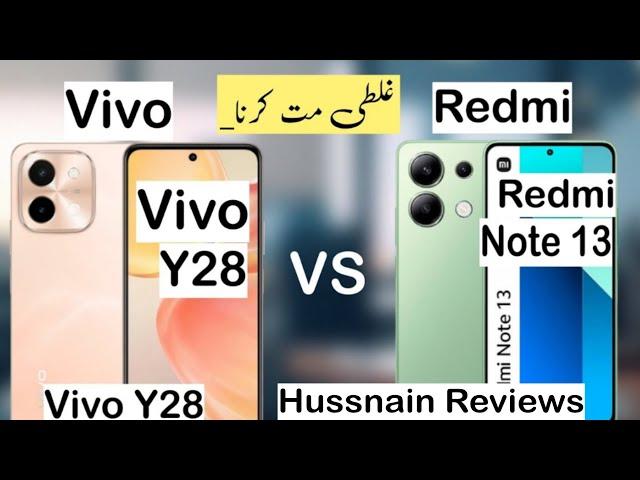 Vivo Y28 VS Redmi Note 13 Full Comparison