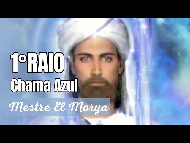 ️Primeiro Raio Solar - Azul e Cristal  Meditação Oração e Decreto -Mestre El Morya - Arcanjo Miguel