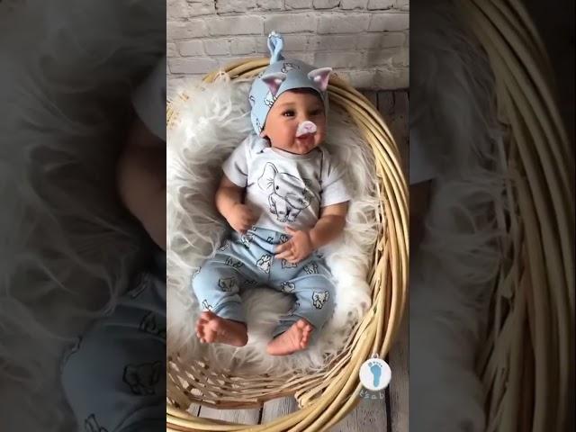 Reborn Baby Boy 🩵🩵🩵 #baby #cute #funny #foryou #love #video #reborn