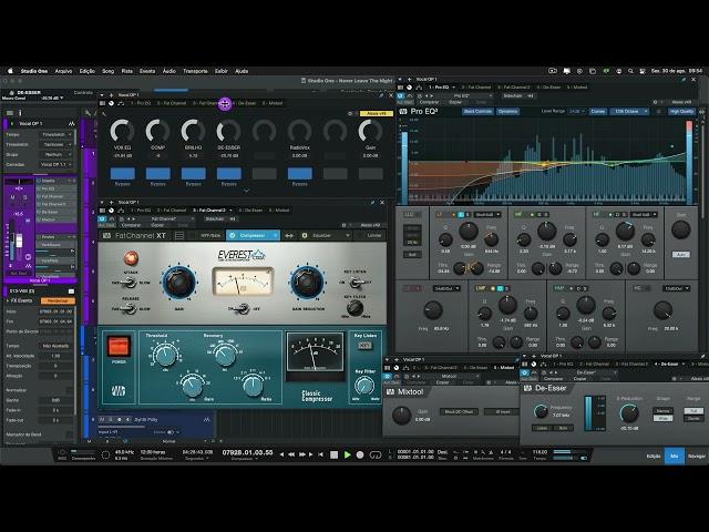 SomBinario MixTemplate Pack STUDIO ONE [Em construção]