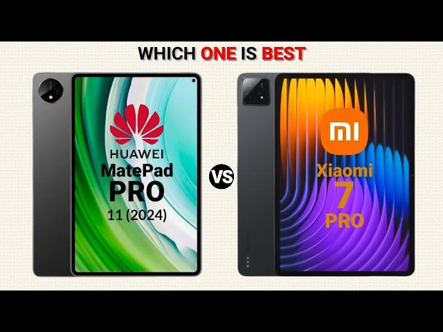 Xiaomi Pad 7 Pro vs Huawei MatePad Pro specs review