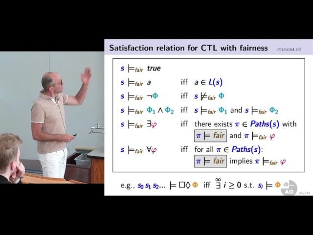 Lecture 20   CTL and fairness