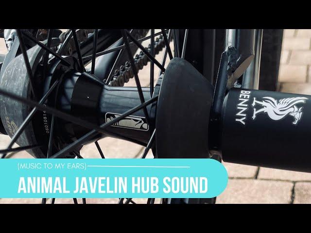 Animal Javelin Cassette BMX Hub Sound