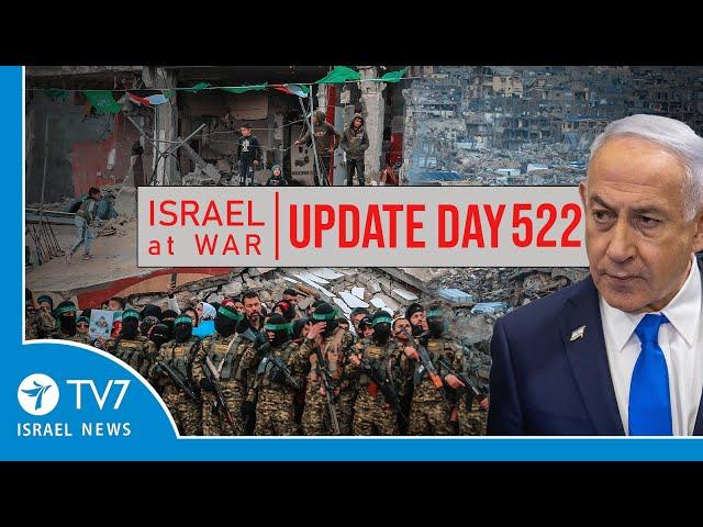 TV7 Israel News - Swords of Iron, Israel at War - Day 522 - UPDATE 11.03