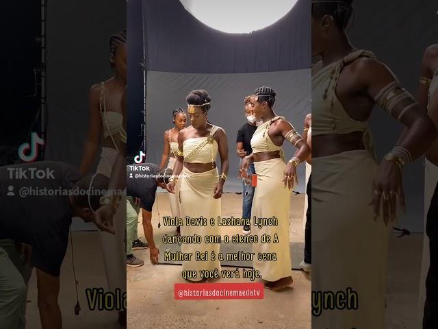 #shorts Viola Davis e Lashana Lynch dançando #thewomanking