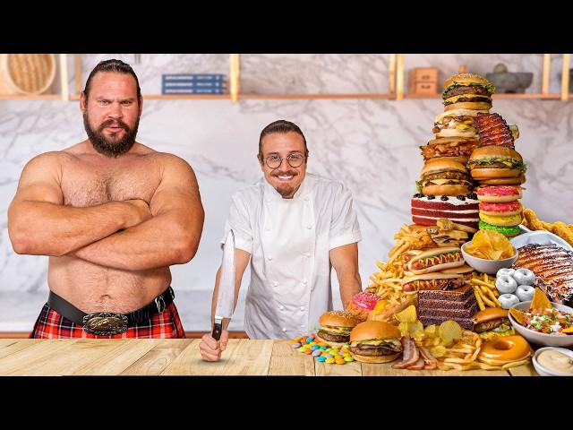 Cooking For The World’s Strongest Man (10,000 Calories)