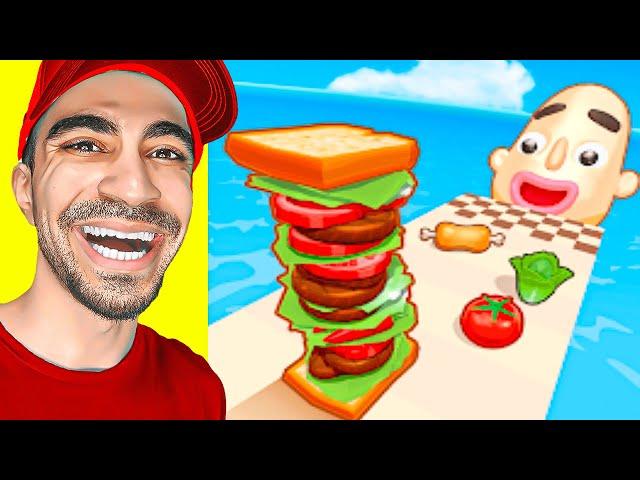 اطول ساندوتش في العالم  - Sandwich Runner