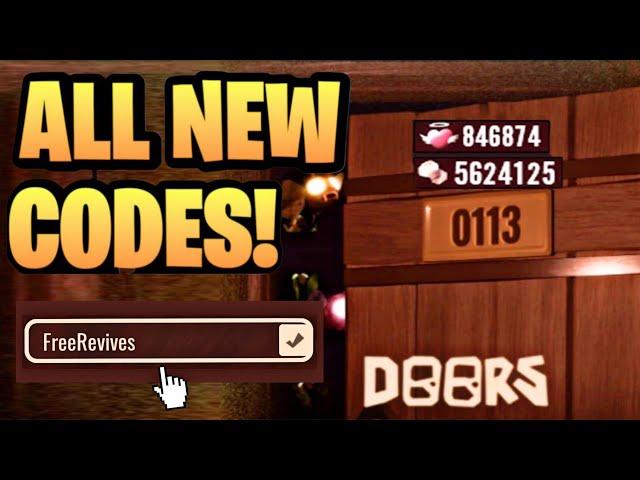 *NEW* ALL WORKING CODES FOR DOORS IN OCTOBER 2024! ROBLOX DOORS CODES