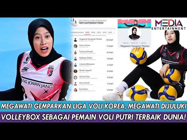 VIRAL MEDIA KOREA NOBATKAN MEGAWATI SBG PEMAIN VOLI PUTRI TERBAIK DUNIA KALAHKAN PEMAIN TOP DUNIA!