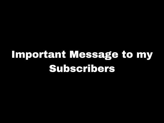 Important Message to my Subscribers... I Stop Producing Happy Beats... #litkidbeats