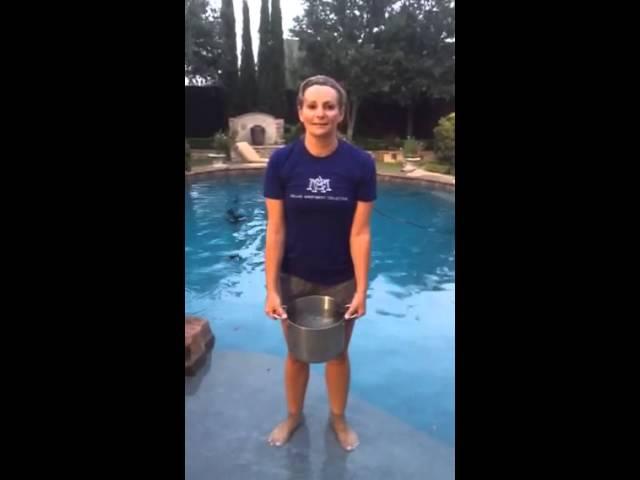 Christine A. Takes the Ice Bucket Challenge for ALS!