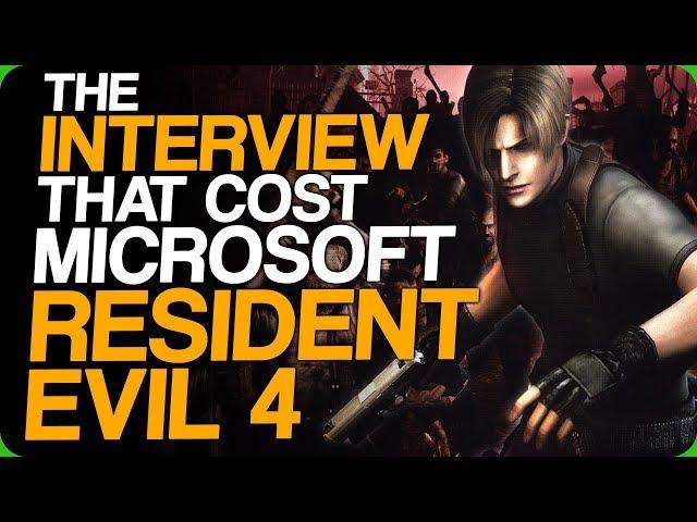The Interview That Cost Microsoft Resident Evil 4 (Awesome Video Games Moves)