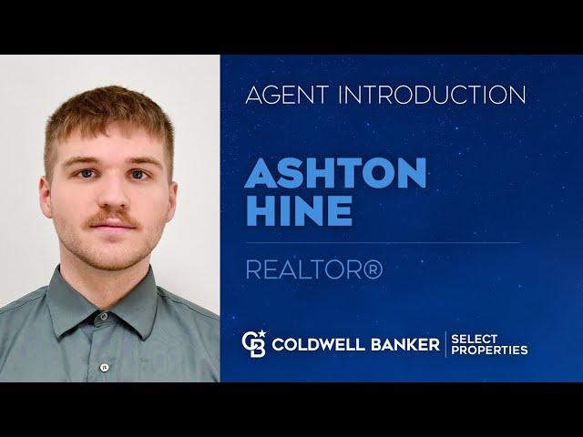 Meet Ashton Hine, REALTOR® | Coldwell Banker® | West Virginia Real Estate Professional