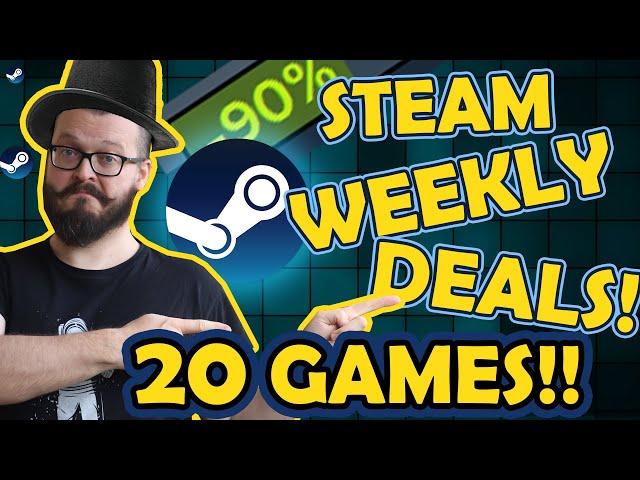 Steam Weekly Deals! 20 Amazing Discounted games!