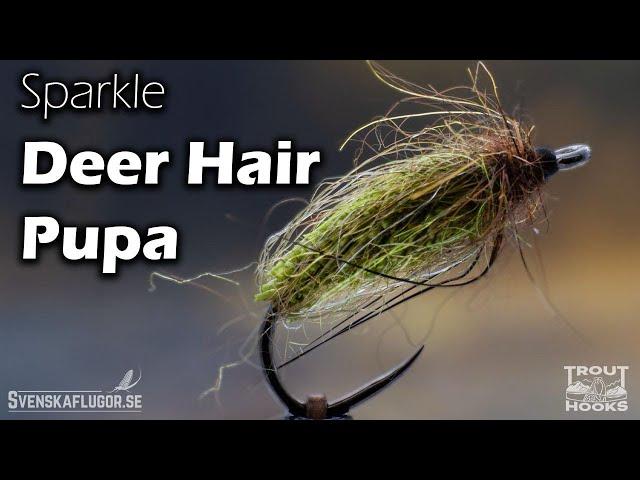 Sparkle Deer Hair Pupa | Flugbindning | Svenskaflugor.se