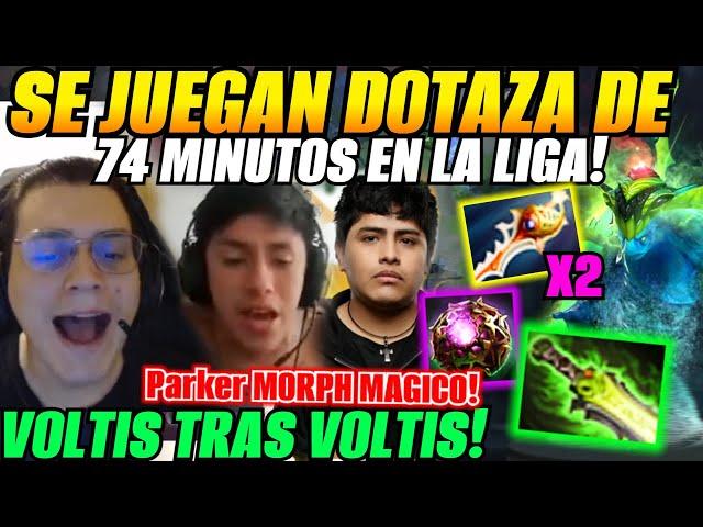 PARTIDAZA de 74 Minutos en la LIGA DOTERA!MATTHEW, PARKER Y DARKMAGO! Voltis Tras Voltis!