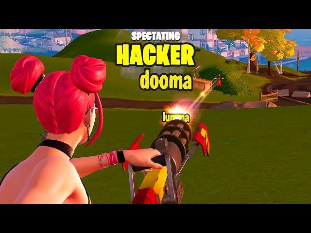 Spectating Hackers in Fortnite Remix