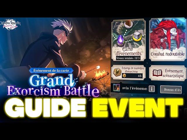 NEW CODE + GUIDE EVENT EXORCISM BATTLE QUE TU DOIS FARMER ABSOLUMENT - JUJUTSU KAISEN PHANTOM PARADE