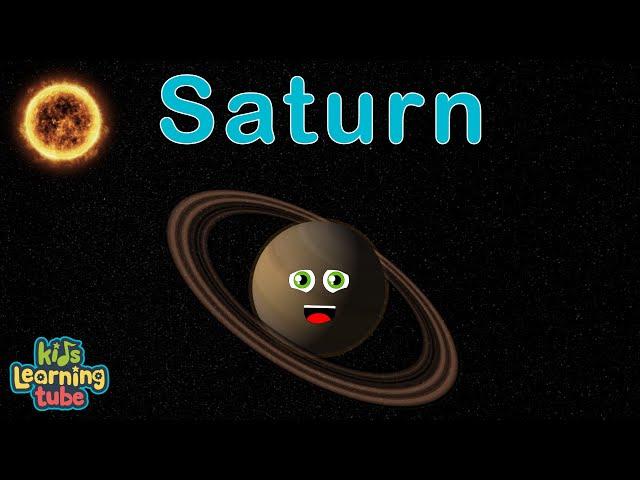 Planet Saturn Song - 8 Planets of the Solar System Song | KidsLearningTube