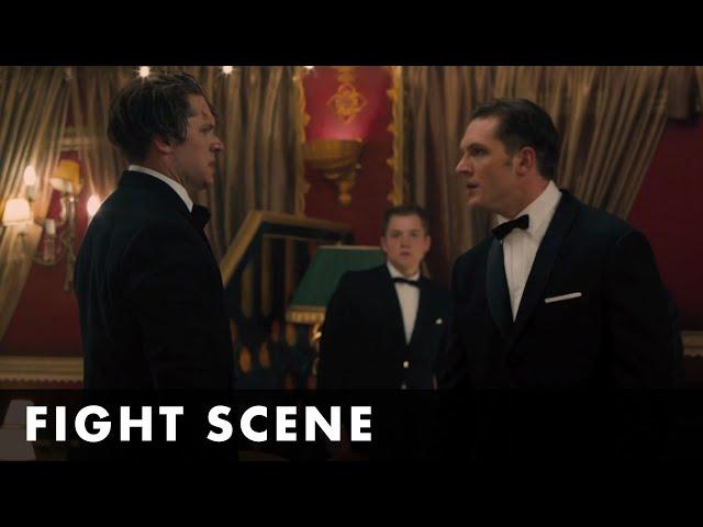 Fight Scene from LEGEND - Starring Tom Hardy as Ronnie and Reggie Kray