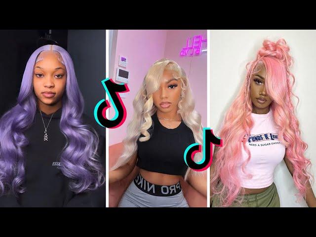 TikTok Compilation | Wig Install's PT. 6