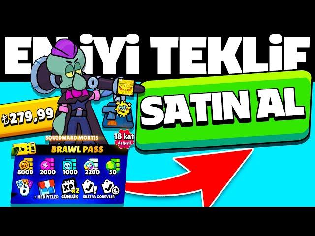 OYUNUN EN İYİ TEKLİFİNİ ALDIM | BRAWL STARS