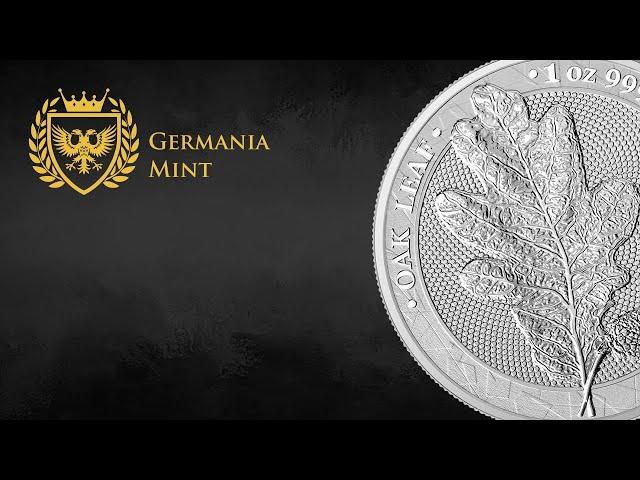 GERMANIA MINT 2019 OAK 1 OZ SILVER BU