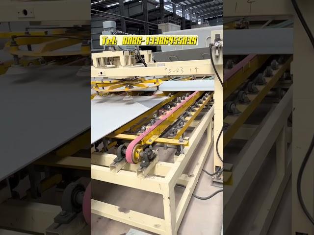 fiber cement board machine fiber cement sheet production line #fibercementboard #calciumsilicate