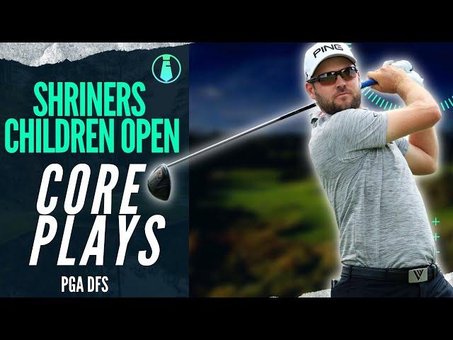 PGA DFS: Shriners Hospital Open Core Plays