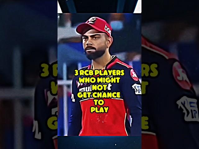 3 RCB PLAYERS WHO MIGHT NOT GET CHANCE TO PLAY IN IPL2025. WHY?  #rcb #bigbash #cricket #explore