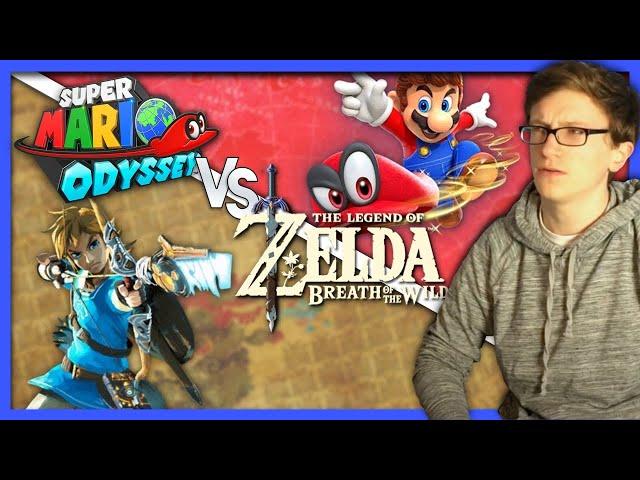 Super Mario Odyssey vs. Breath of the Wild | Battle of the Masterpieces - Scott The Woz