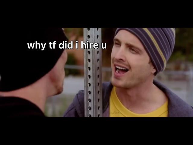 jesse pinkman being a silly goose for almost 8 minutes “straight”