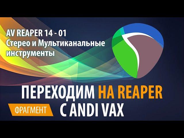 AV REAPER 14 - 01 Стерео и Мультиканальные инструменты