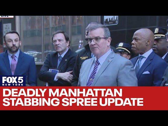 Update on deadly Manhattan stabbing spree