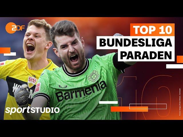 Top 10 Paraden der Bundesliga 2023/24 | sportstudio