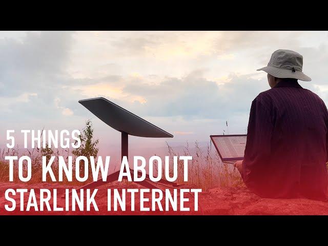 5 Things to Know About Starlink Satellite Internet