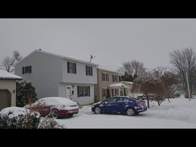 Wintry scene from Millcreek Township